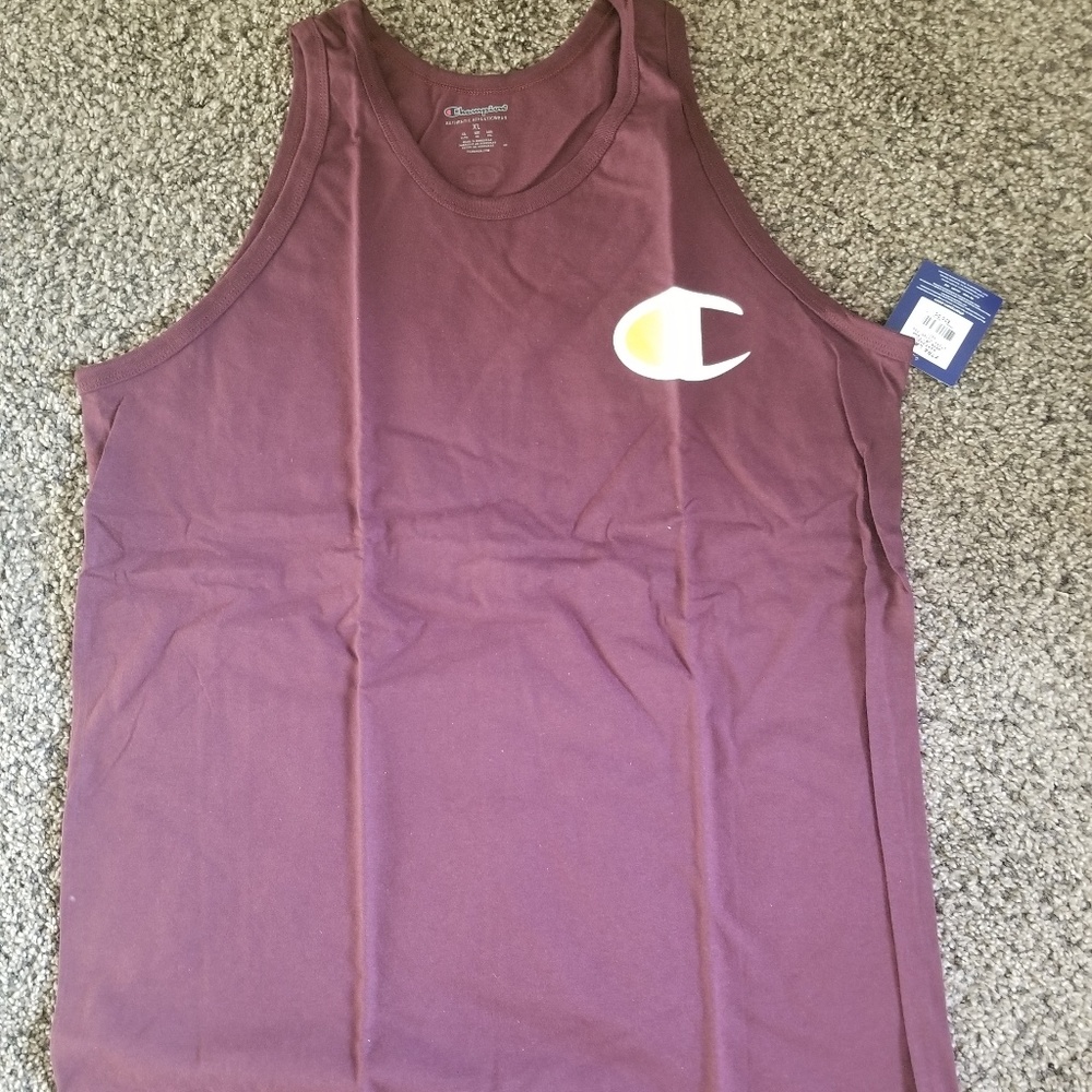 Champion Ringer Tank- Burgandy - Picture 5 of 5